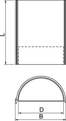 OBO Bettermann 7204304 Montageaccessoire 300 mm 1 stuk(s) OBO Bettermann 7204304 Montageaccessoire 300 mm 1 stuk(s)