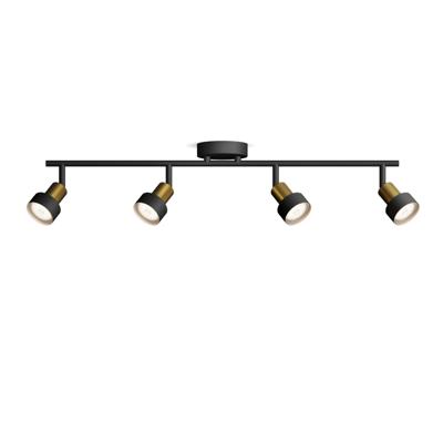 Philips Conduit 8720169299931 Plafondspot GU10 Zwart, Goud Philips Conduit 8720169299931 Plafondspot GU10 Zwart, Goud