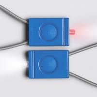 Bookman Heavenly Fietsverlichting - Blauw - thumbnail