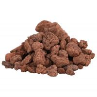 VidaXL Lavastenen 25 kg 1-2 cm rood - thumbnail