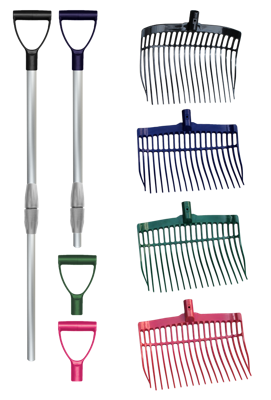 Mestvork Kunststof in box zwart