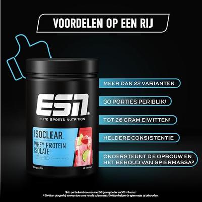 ESN Isoclear whey isolate strawberry lime 908 Gram