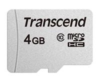 Transcend Premium 300S microSDHC-kaart 4 GB Class 10 - thumbnail