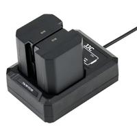 JJC DCH NPFZ100 USB Dual Battery Charger (voor Sony NP FZ100) - thumbnail