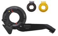 Shimano cassette joint set nexus 7 met borgplaat bruin-geel - thumbnail