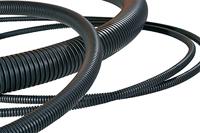 HellermannTyton 166-11911 HG-PP67-PP-BK Beschermslang Zwart 560.30 mm 10 m - thumbnail