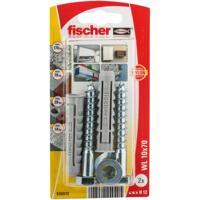 Wandpluggen en schroeven Fischer 535512 Wandpluggen en schroeven 2 Stuks (10 x 80 mm) - thumbnail