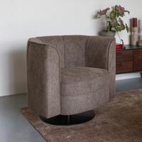 Dutchbone Flower fauteuil Brown - thumbnail