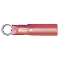 Vogt Verbindungstechnik 3614ah Ringkabelschoen Met krimpkous Dwarsdoorsnede (max.): 1 mm² Schachtdiameter: 4.3 mm Deels geïsoleerd Rood 1 stuk(s) - thumbnail