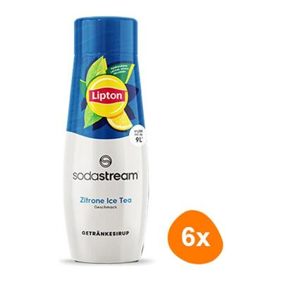 SodaStream - Lipton Ice Tea Citroen Siroop - 6x 440ml