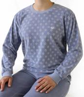 Tenderness dames pyjama Velours - Lila Circle - thumbnail