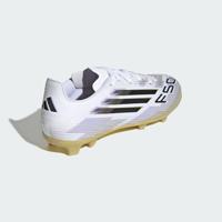 adidas F50 League Gras / Kunstgras Voetbalschoenen (MG) Kids Wit Zwart Goud - thumbnail
