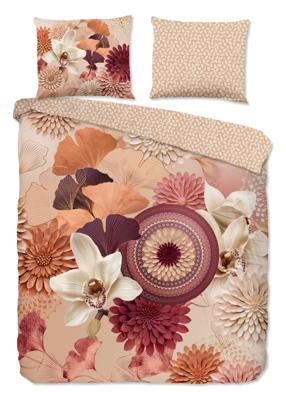 HIP Dekbedovertrek "" - Zand - (200x200/220 cm) - Katoen Satijn