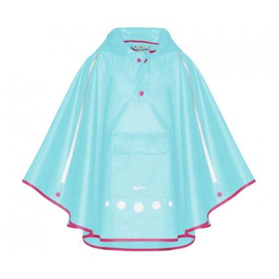 Playshoes regenponcho met tas Aquablauw-M