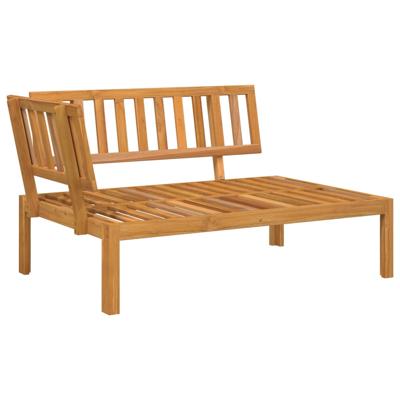 4-delige Loungeset pallet massief acaciahout - thumbnail