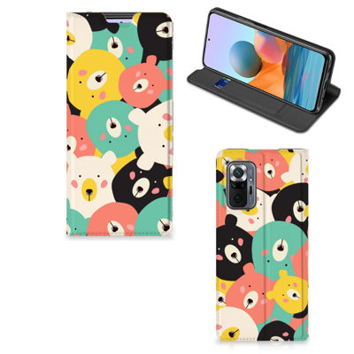 Xiaomi Redmi Note 10 Pro Magnet Case Bears Xiaomi Redmi Note 10 Pro Magnet Case Bears