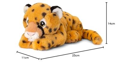 Keeleco Knuffel Luipaard Liggend 35 cm