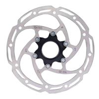 Tektro schijfrem rotor tr180-35 ø180mm, centerlock, zilver - thumbnail