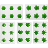 Creativ Company Drijfkaarsen gietvorm, bloem, hart, zon, ster, rond, 1 set - thumbnail