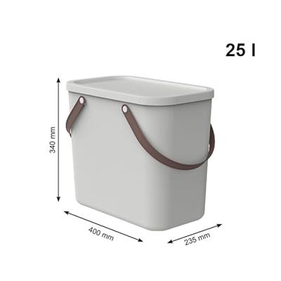 Rotho Albula Storage System 25L Wit Rotho Albula Storage System 25L Wit