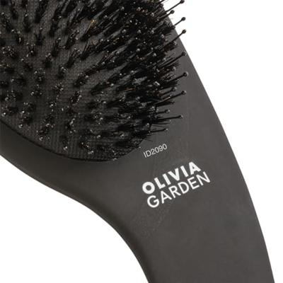 Olivia Garden Boar and Nylon Bristle Matt Black Olivia Garden Boar and Nylon Bristle Matt Black