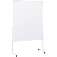 magnetoplan Presentatiebord 2111100 (l x b x h) 1730.00 x 1200 x 1500 mm Colorspankarton Wit Tweezijdig te gebruiken, Incl. rollen 2111100 - thumbnail