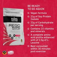 SIS Rego Rapid Recovery Aardbei 500g - thumbnail