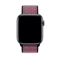 Apple Nike Sport Loop Apple Watch 42mm / 44mm / 45mm / 49mm Pink Blast / True Berry - thumbnail