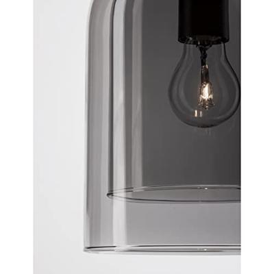 Lyora HanglampVelor enkel zwart - 9236700