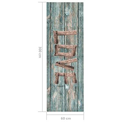 VidaXL Keukenmat wasbaar love 60x300 cm