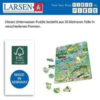 Selecta Larsen legpuzzel dieren - vijver, 50st. - thumbnail