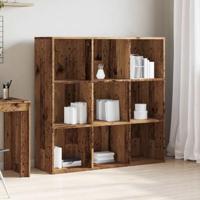 Boekenkast 98x29x97,5 cm oud houtkleurig - thumbnail