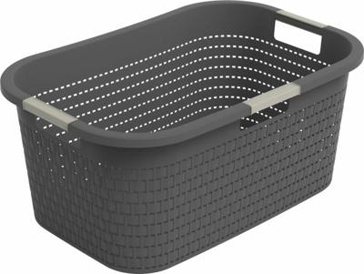 Rotho Wasmand Country 40L antraciet