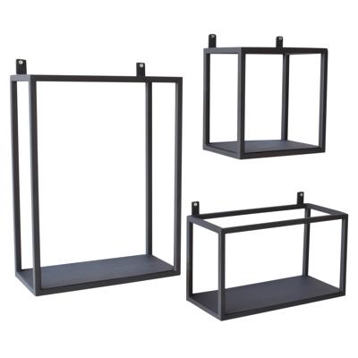 Urban Interiors wandboxes (Set van 3), kleur Vintage Black