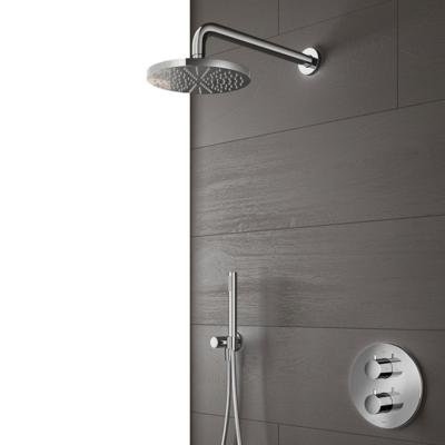 Complete Regendouche Hotbath Get Together IBS1A Inbouwset Met 2-Weg Stop Omstel