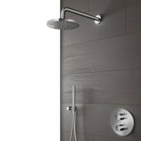 Complete Regendouche Hotbath Get Together IBS1A Inbouwset Met 2-Weg Stop Omstel - thumbnail