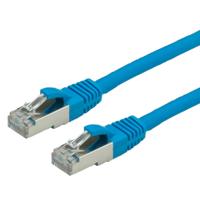 VALUE Patchkabel Cat.6 (Class E) S/FTP (PiMF), LS0H, blauw, 0,5 m - thumbnail