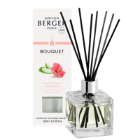 Maison Berger Paris parfumverspreider cube hibiscus love 100 ml - thumbnail