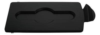 Deksel rubbermaid slim jim rs gesloten zwart Deksel rubbermaid slim jim rs gesloten zwart
