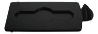 Deksel rubbermaid slim jim rs gesloten zwart - thumbnail