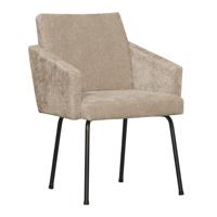 Woood Mount armstoel chenille zand - thumbnail