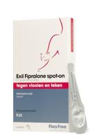 Exil flea free fipralone spot-on kat - thumbnail