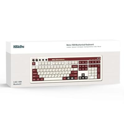 8BitDo Retro 108 Mechanical Keyboard Famicom Edition 8BitDo Retro 108 Mechanical Keyboard Famicom Edition