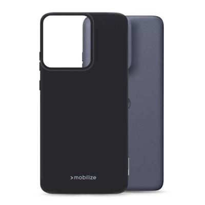 Mobilize Rubber Gelly Case Motorola Edge 50 Neo Matt Black
