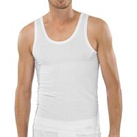 2-Pack heren hemden - Authentic - Elastisch katoenen mannen onderhemd - Singlet heren - Zwart - Wit - thumbnail