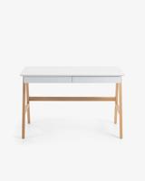 Kave Home Bureau 'Dyana' kleur Naturel / Wit - thumbnail