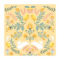 Duni servetten ornament easter 33cm - thumbnail