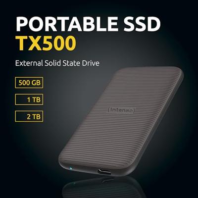 Intenso TX500 500gb Externe SSD Bruin