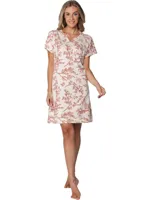 Pastunette dames nachthemd korte mouw - Blossom - thumbnail