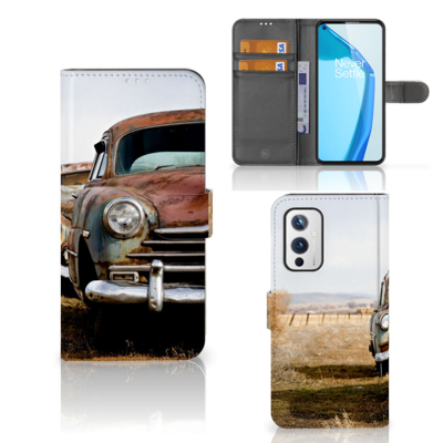 OnePlus 9 | Telefoonhoesje met foto | Vintage Auto OnePlus 9 | Telefoonhoesje met foto | Vintage Auto